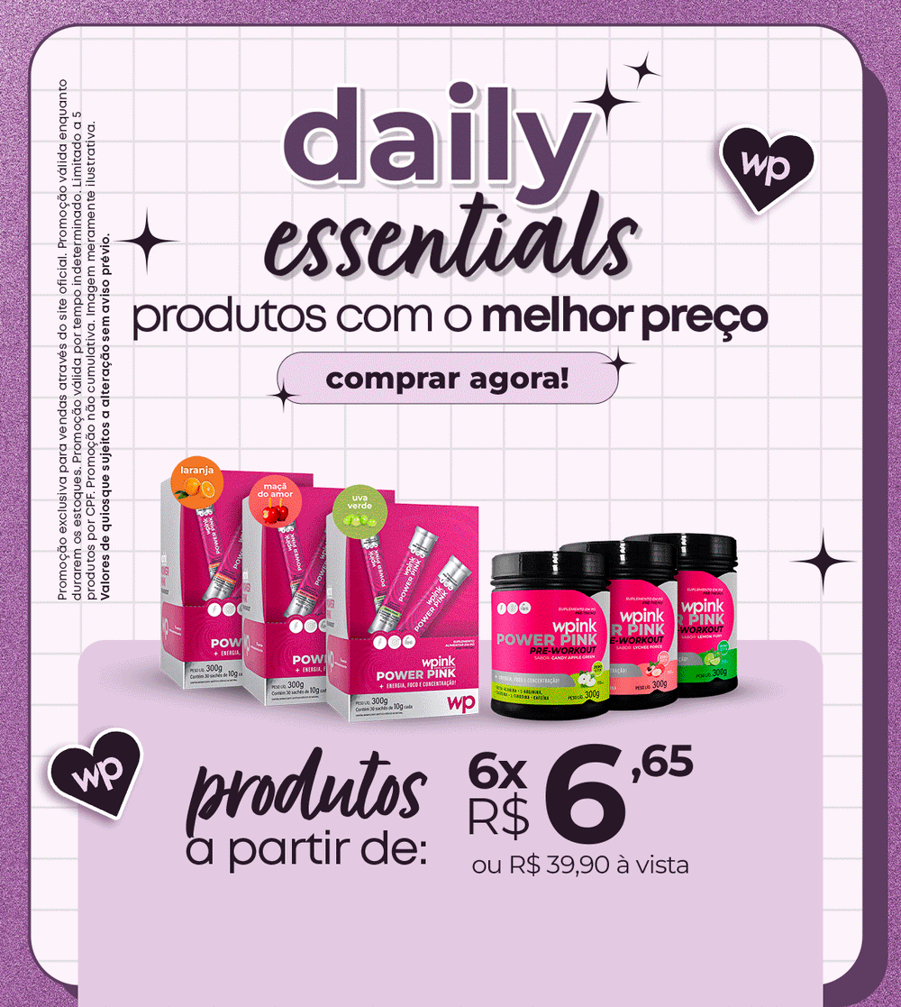 Daily Essentials - Produtos com o melhor preço