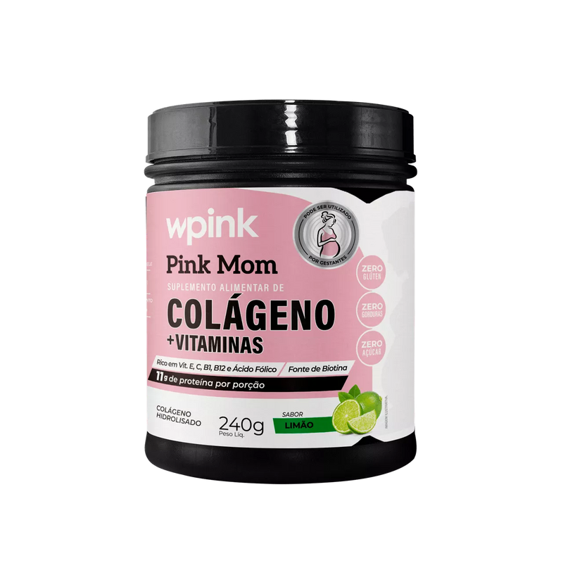 Colágeno Pink Mom - Limão