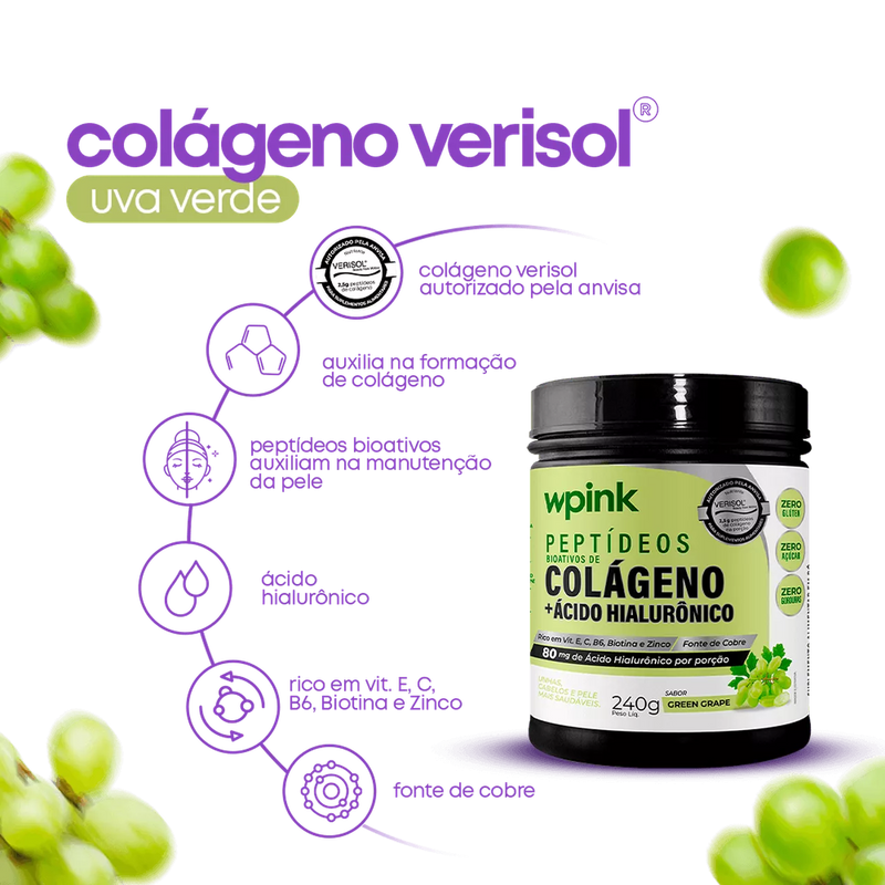 Colágeno VERISOL Uva Verde - 240g
